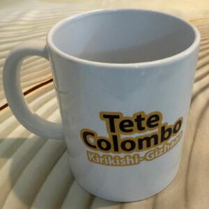 Tete Colombo White Gift Mug